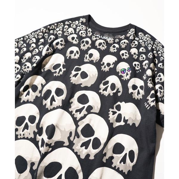 tシャツ LIQUID BLUE / リキッドブルー SON OF SKULLS T-SHIRT サ...