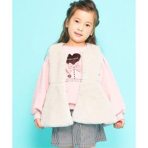 ベスト 「ジュニア対応」ペプラムファーベスト キッズ 子供服 女の子｜ZOZOTOWN Yahoo!店