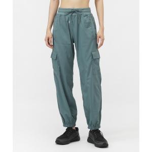 カーゴパンツ ティゴラ TIGORA ストライプワイドカーゴパンツ レディース