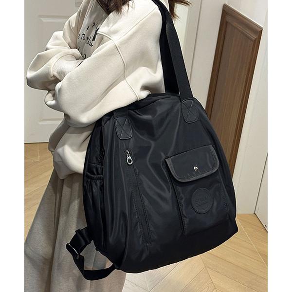 デイバック リュック 「大容量・2WAY」多機能 ナイロン リュックサック/トートバッグ/マザーズバ...