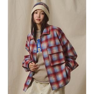 シャツ Universal Style Wear チェックライトファティーグシャツ メンズ レディース
