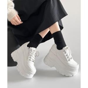 か*る様 美品♡　ネイキッドウルフ　厚底　サンダル　白　ホワイト Naked Wolfe（ネイキッドウルフ） スニーカー NakedWolfe/ネイキッド
