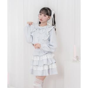 セットアップ コットンレースツイードセットアップ レディース