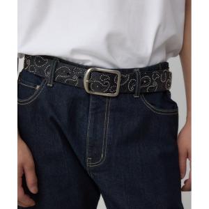 OY（オーワイ） ベルト 「OY/オーワイ」LOGO LEATHER BELT2/ロゴ