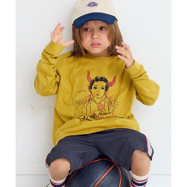 tシャツ プリントL/S Tee キッズ 子供服 男の子 女の子