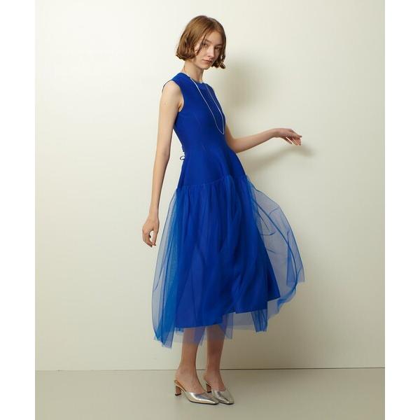 ワンピース ドッキングタックフレアワンピース