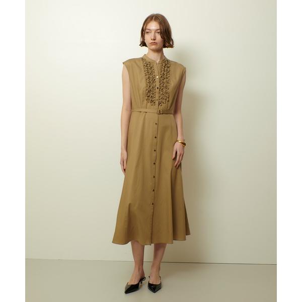 ワンピース デニムライクツイルワンピース