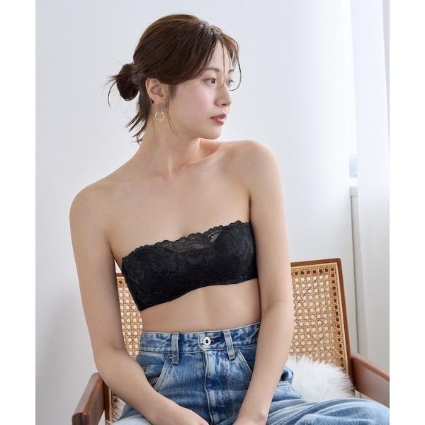 ブラジャー ショーツセット Daily Plus AMOSTYLEバンドゥ ブラジャー(ストラップ取...