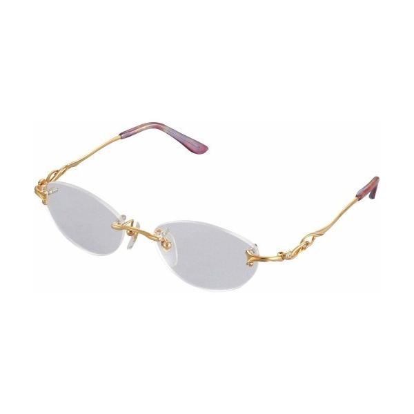 伊達メガネ メガネ 眼鏡 累進レンズアイムエレガントシニアグラス レディース