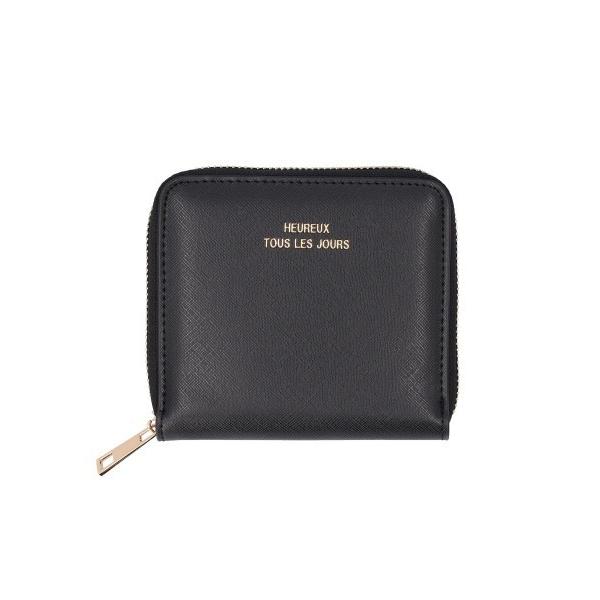 財布 角シボ ミドルラウンド財布 レディース メンズ