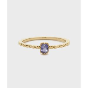 指輪 リング 「Pocket Ring」ゴールドアイオライトリング レディース