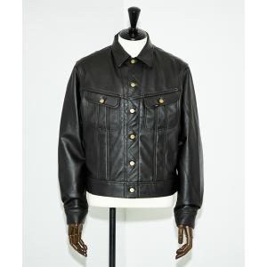 コート ジャケット Lee/リー　「新作」RIDERS JACKET LEATHER　レザージャケット/ライダースジャケット/牛革レザー メンズ