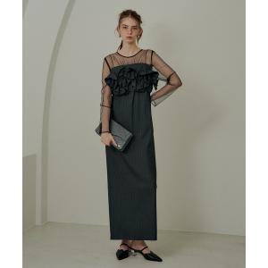 LE'RURE ドレス Prism lace A-line dress : ZOZOTOWN Yahoo!店 - 通販
