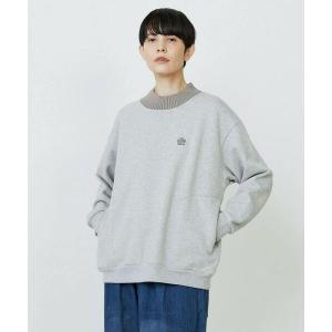 トレーナー スウェット リブネックスウェット レディース メンズ