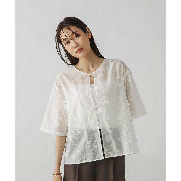 ブラウス シャツ 2WAY刺繍ブラウス/579471 レディース
