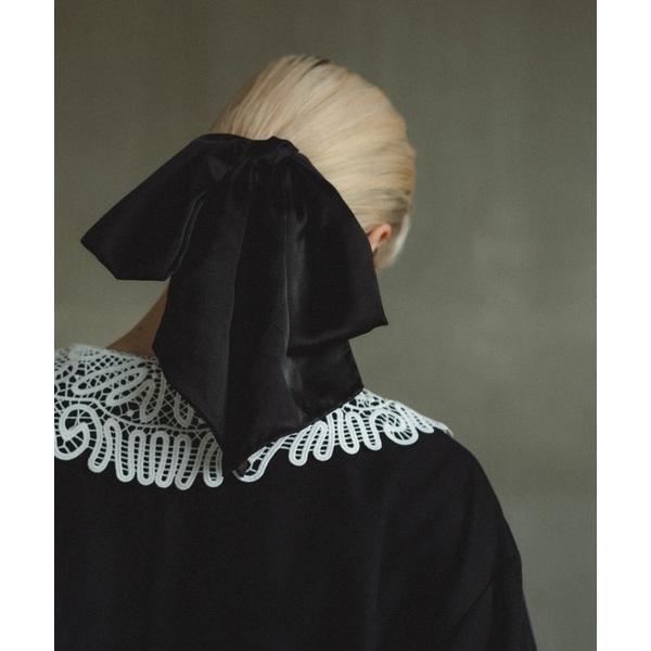 ヘアクリップ Satin ribbon hair hook