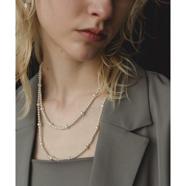ネックレス Classic Layered Pearl Necklace レディース