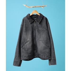 ブルゾン アウター JUNGLESTOTM ダック　衿コーデュロイ JKT メンズ レディース