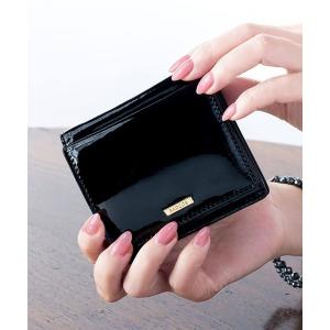 財布 「BARCOS/バルコス」パテントレザー折財布 レディース メンズ