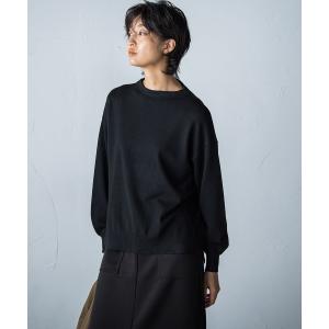 「socolla」 長袖ニット M ブラック レディース