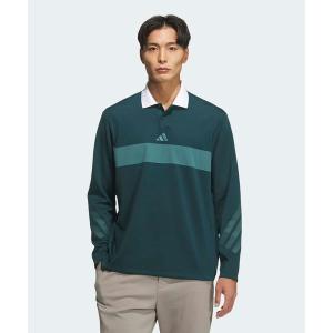 adidas（アディダス） ポロシャツ ニット ポロシャツ 長袖「adidas