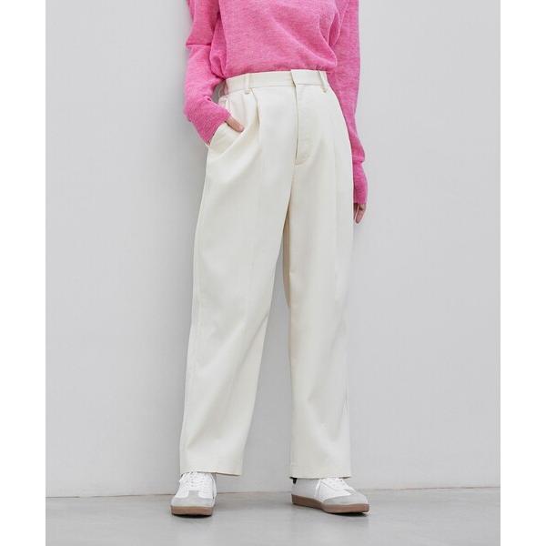 パンツ 「シーンレス」ふんわりタックパンツ レディース