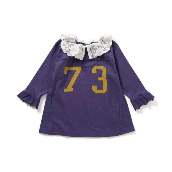 tシャツ Girlsレイヤード風チュニック キッズ 子供服 女の子