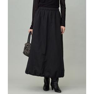 スカート エステルメモリータフタ バルーンスカート