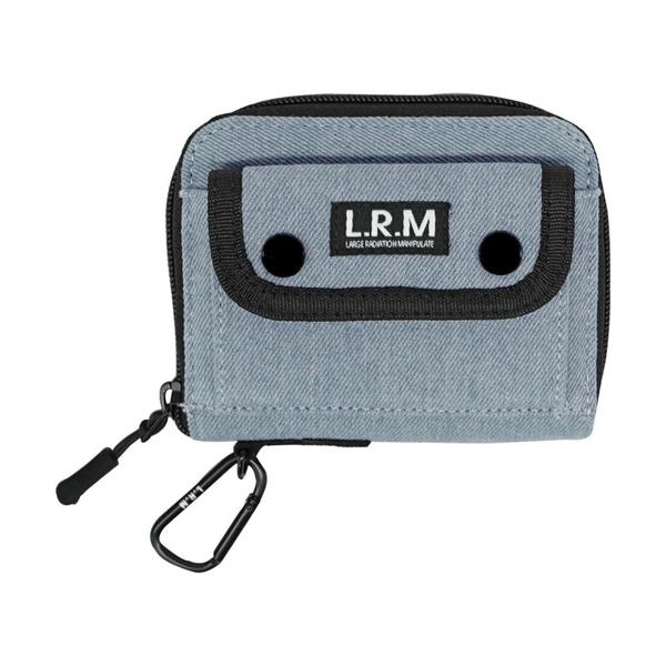 財布 L.R.M ナイロンかぶせミドルラウンドウォレット メンズ レディース