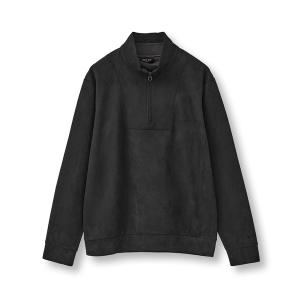 tシャツ スエードフェイクレイヤードプルオーバー メンズ