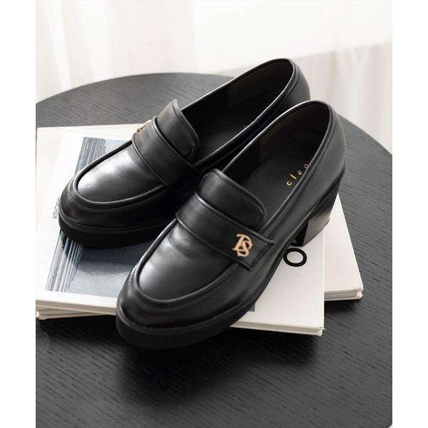 ローファー ボリュームソールローファー「オフィスカジュアル 着回し抜群 大人 ガーリー」 レディース