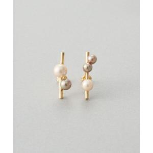 ピアス ピアス カラーパール アシンメトリー レディースの買取情報