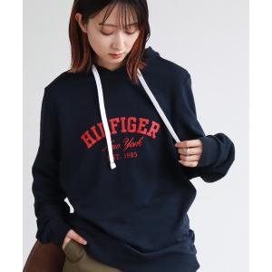 パーカー 「TOMMY HILFIGER/トミーヒルフィガー」 ロゴ ライトウェイトパーカー メンズ レディース