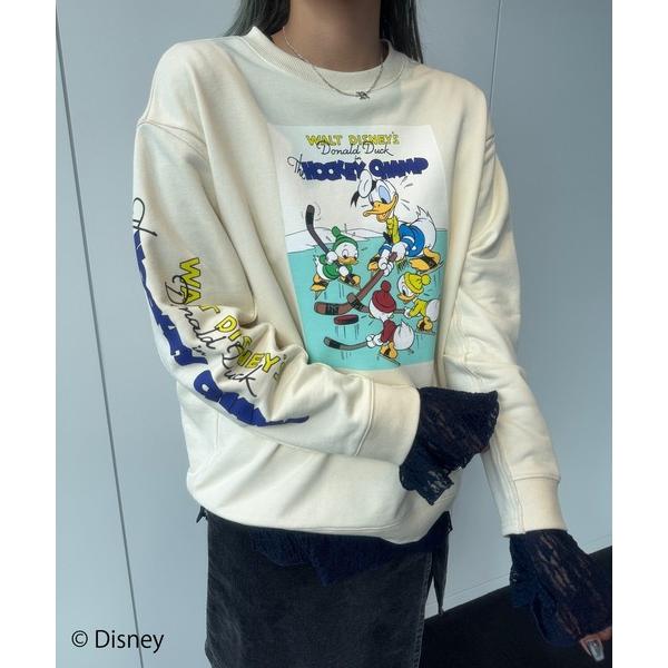トレーナー スウェット DISNEY/VINTAGE POSTER SWEAT レディース