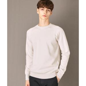 セーター ニット ウォッシャブル コットンカシミヤスムースニット メンズ