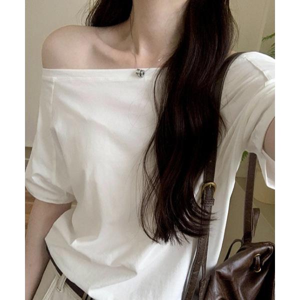 tシャツ オフショル半袖Ｔシャツ レディース