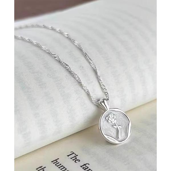 ネックレス ローズシーリングネックレス レディース