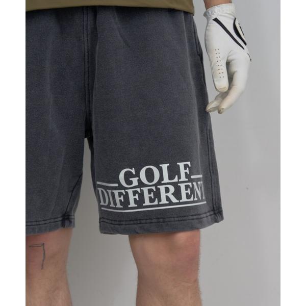 パンツ GOLF DIFFERENT Washed Sweat Shorts メンズ レディース