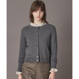 カーディガン 「洗える/カシミヤ混」ウォッシャブルコットンカシミヤカーディガン レディース