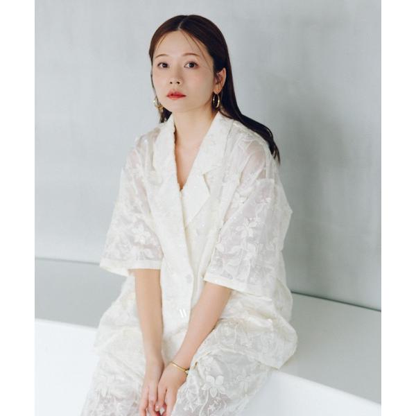 コート アウター NaokoTakayamaスパンコールシャツジャケット レディース