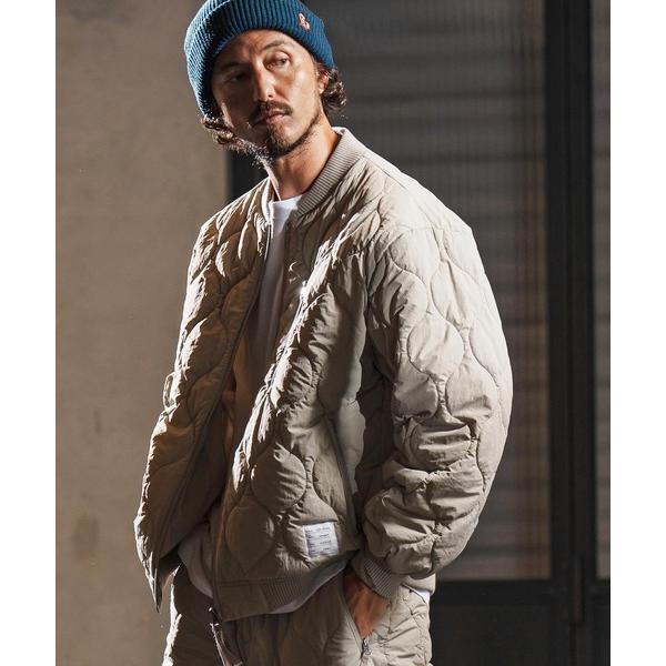 ブルゾン アウター mj10960-gourd quilting MA-1 type blouson...