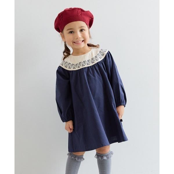 ワンピース ローレンウーブンワンピース キッズ 子供服 女の子