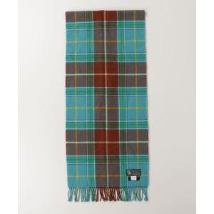 「Johnstons of Elgin」 マフラー FREE ブルー メンズ