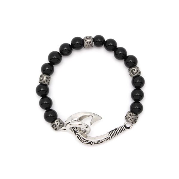 ブレスレット 「Kahiko」フィッシュフックMEN'Sブレスレット メンズ