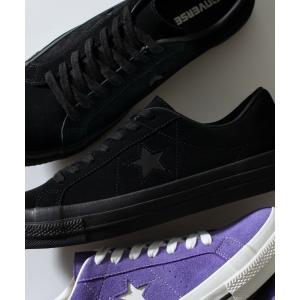 スニーカー CONVERSE/コンバース メンズ レディース スニーカー 定番 カジュアル ONE STAR SD BM ワンスター オールブラック