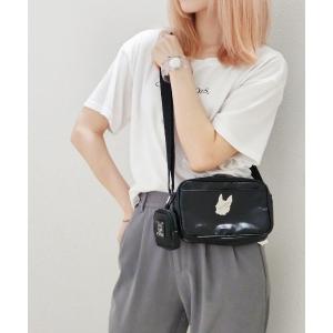 ショルダーバッグ バッグ ヒッピープレート2セットポーチショルダーバッグ レディース