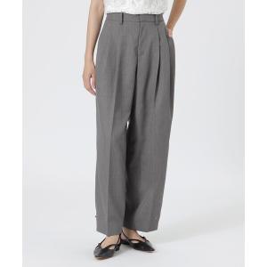 スラックス パンツ カーヴィーパンツ レディース