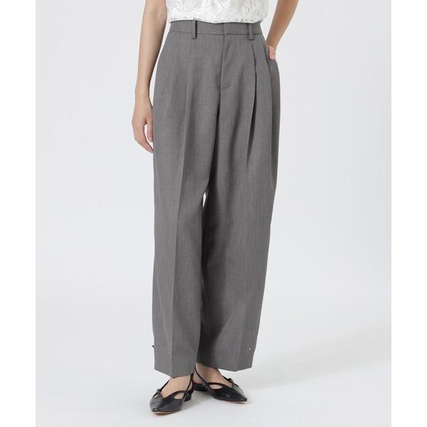 スラックス パンツ カーヴィーパンツ レディース