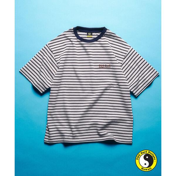 tシャツ T＆C SURF DESIGNS 417別注 マルチボーダー Tシャツ メンズ
