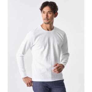 tシャツ ＊Safari11月号掲載＊ラインブリスタージャカードカットソー メンズ